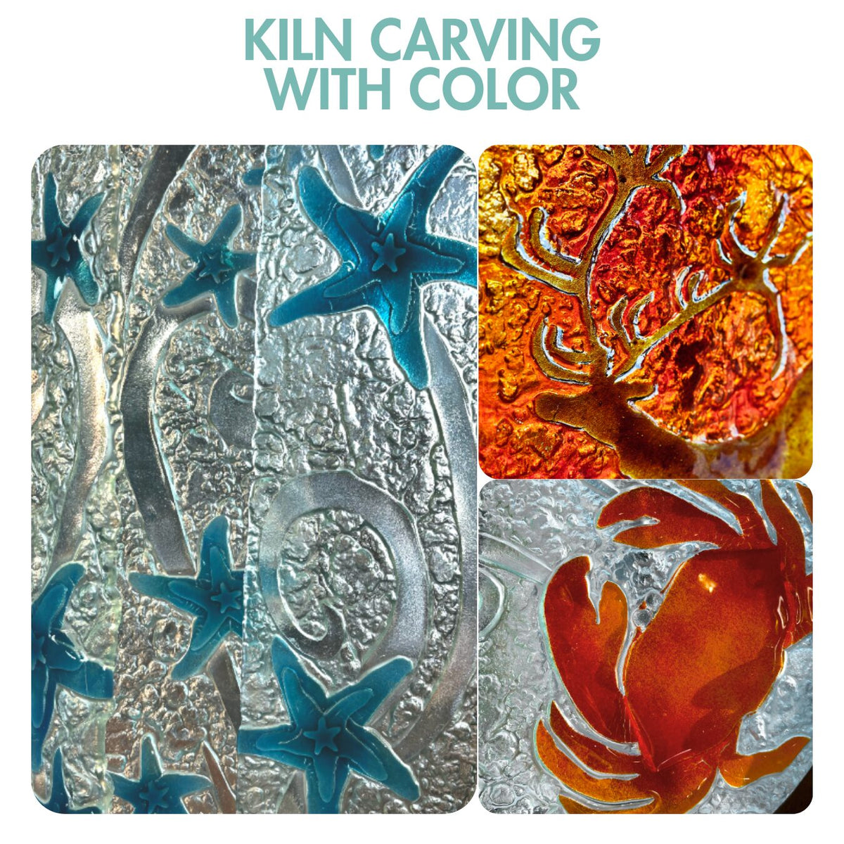 Kiln Carving with Color Video Class
