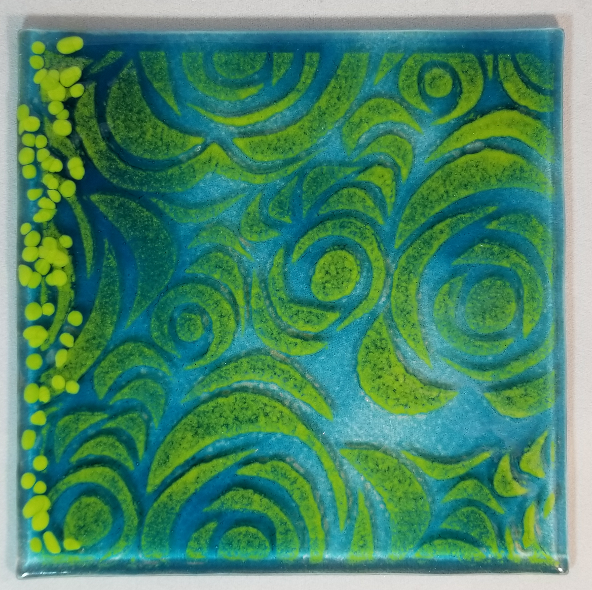 Aqua and Pistachio Native