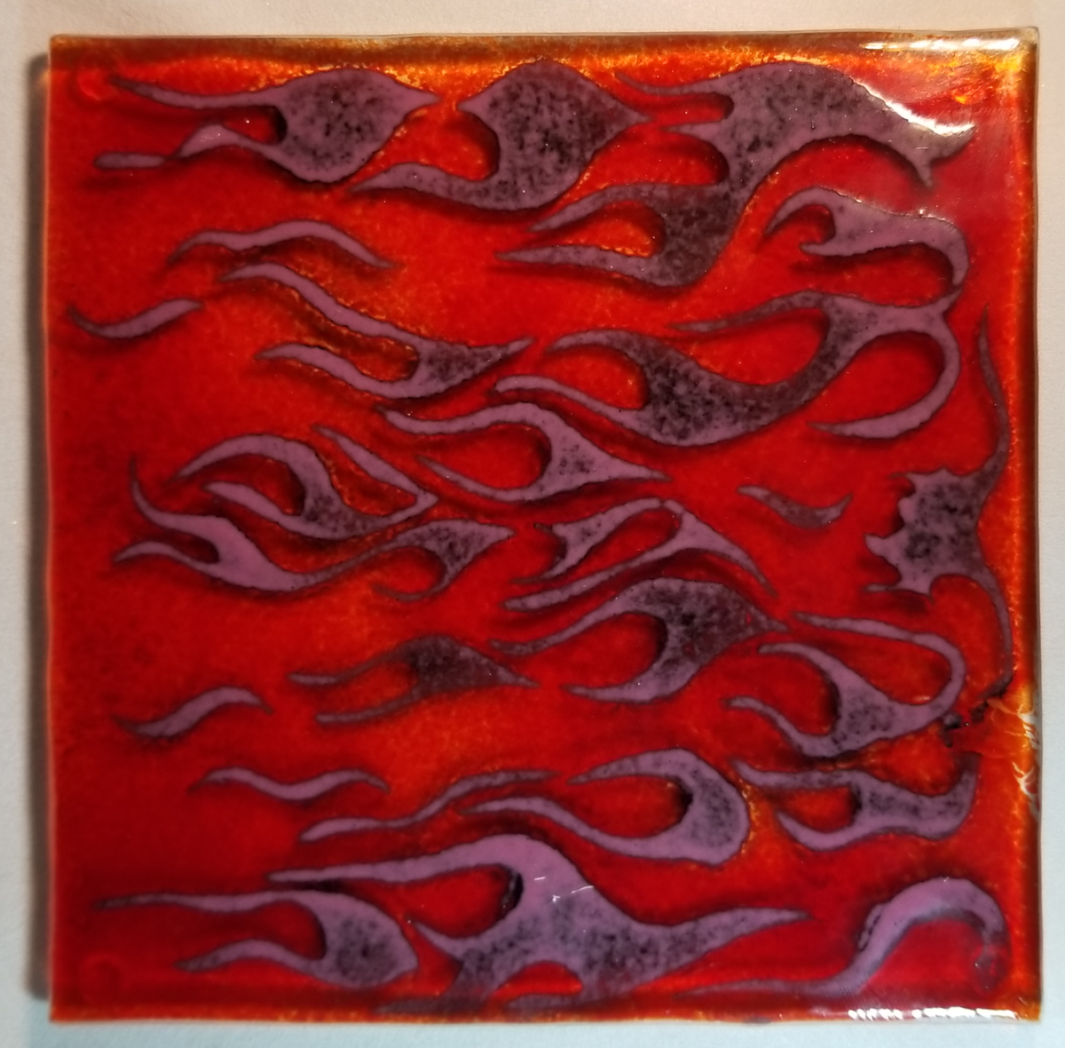 Red and Pink Flame