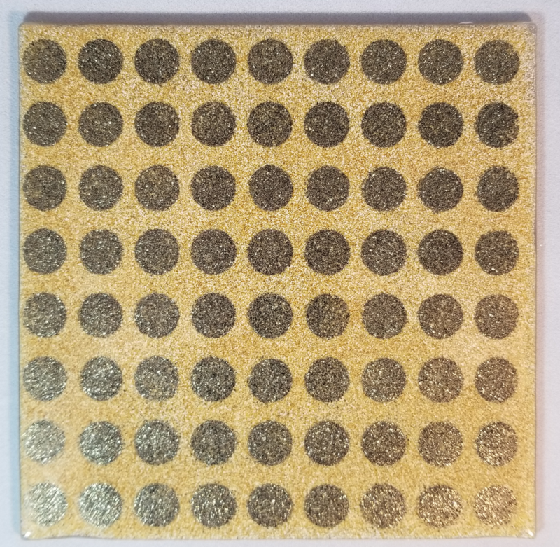 gold dots