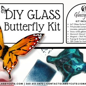 Glass Butterfly DIY Project Kit