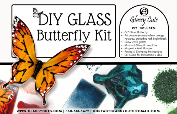 Glass Butterfly DIY Project Kit